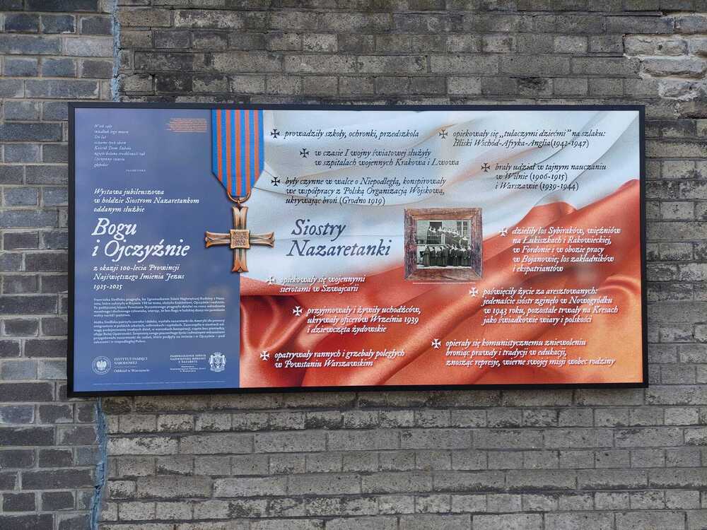 Ekspozycja „W służbie Bogu i ojczyźnie” – Warszawa, 22 marca 2025. Fot. IPN