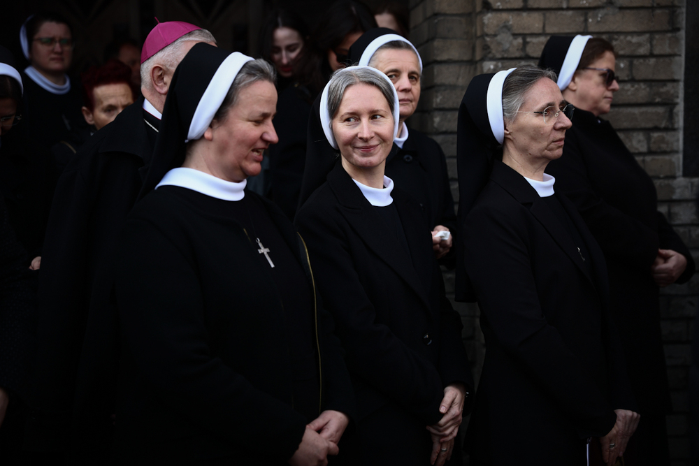 W Warszawie upamiętniliśmy siostry nazaretanki – 22 marca 2025. Fot. Sławek Kasper (IPN)