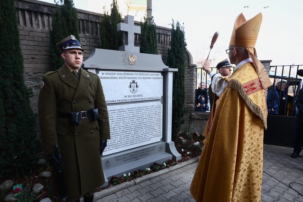W Warszawie upamiętniliśmy siostry nazaretanki – 22 marca 2025. Fot. Sławek Kasper (IPN)