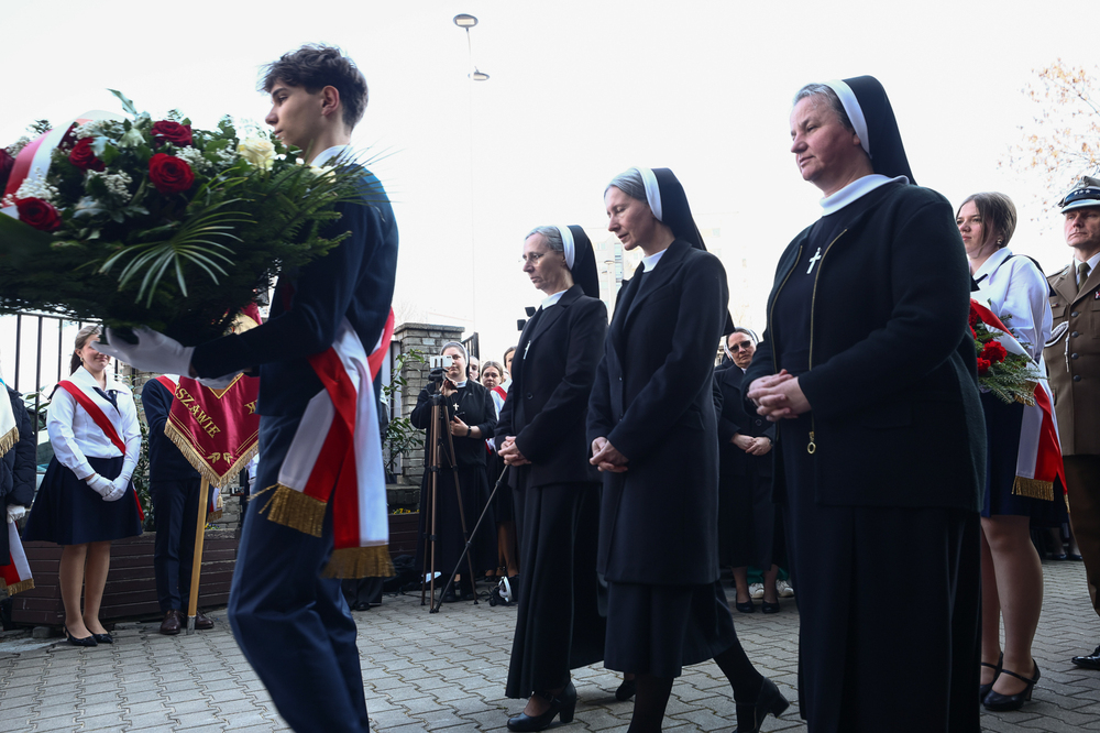 W Warszawie upamiętniliśmy siostry nazaretanki – 22 marca 2025. Fot. Sławek Kasper (IPN)
