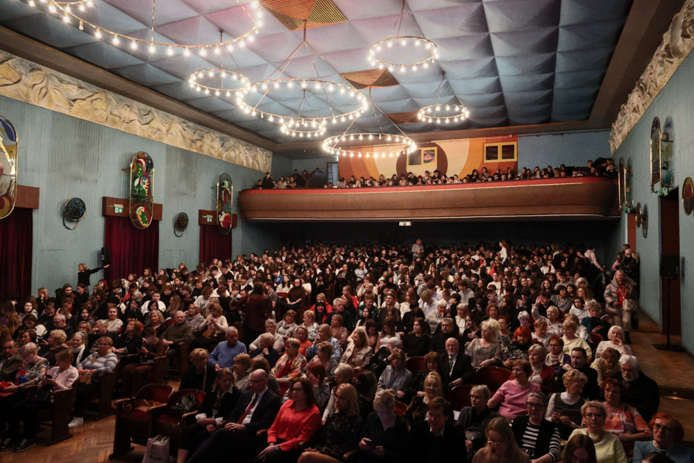 Widowisko słowno-muzyczne „Sprawiedliwi” – Radom, 24 marca 2025. Fot. Sławek Kasper (IPN)