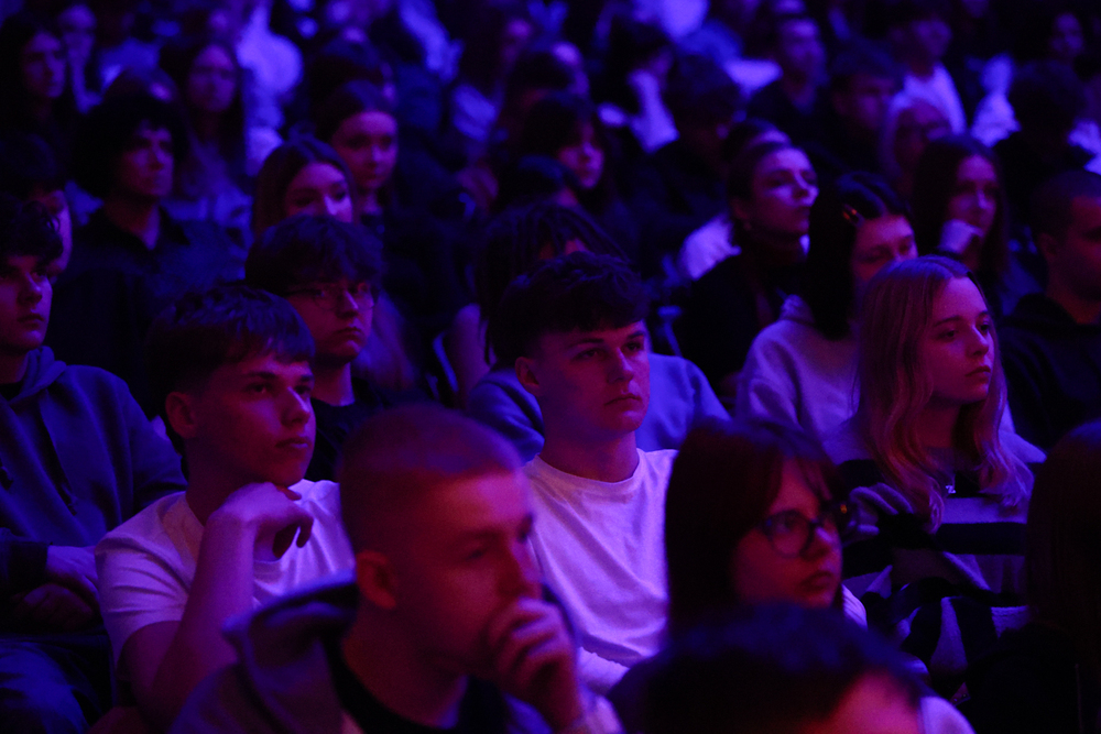 Widowisko słowno-muzyczne „Sprawiedliwi” – Radom, 24 marca 2025. Fot. Sławek Kasper (IPN)