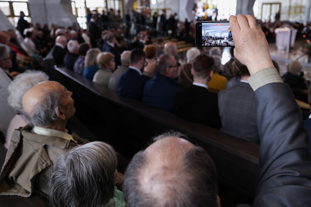 Oddaliśmy hołd Polakom ratującym Żydów – Toruń, 24 marca 2025. Fot. Mikołaj Bujak (IPN)