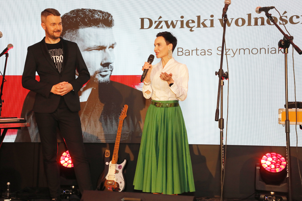 Koncert Bartasa Szymoniaka „Dźwięki wolności”  – Warszawa, 20 marca 2025. Fot. Piotr Życieński (IPN)