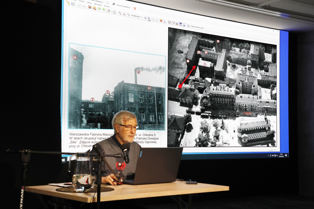 „Dramat getta warszawskiego zapisany w fotografii” – spotkanie z cyklu „Historia zapisana w fotografii” – Warszawa, 19 marca 2025. Fot. Piotr Życieński (IPN)