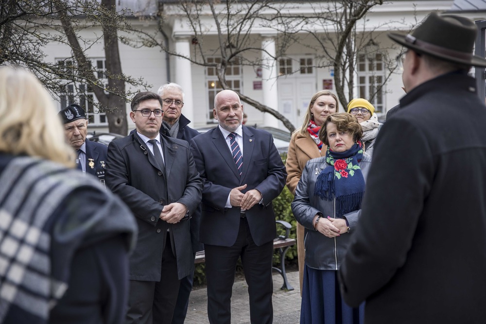 Obchody 80. rocznicy porwania przywódców Polskiego Państwa Podziemnego – Pruszków, 27 marca 2025. Fot. Katarzyna Adamów (AIPN)