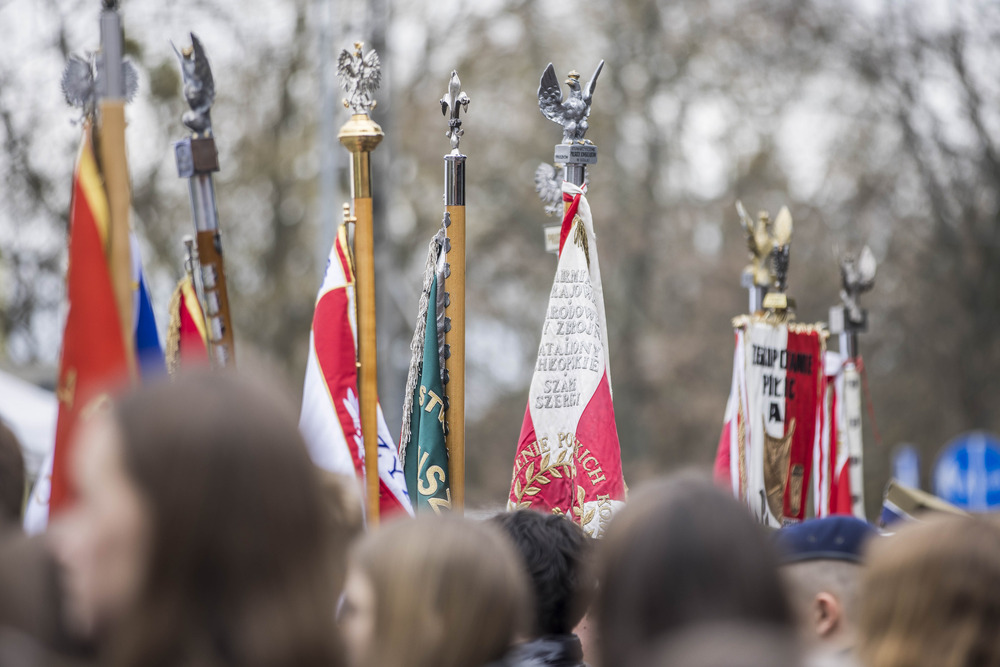 Obchody 80. rocznicy porwania przywódców Polskiego Państwa Podziemnego – Pruszków, 27 marca 2025. Fot. Katarzyna Adamów (AIPN)