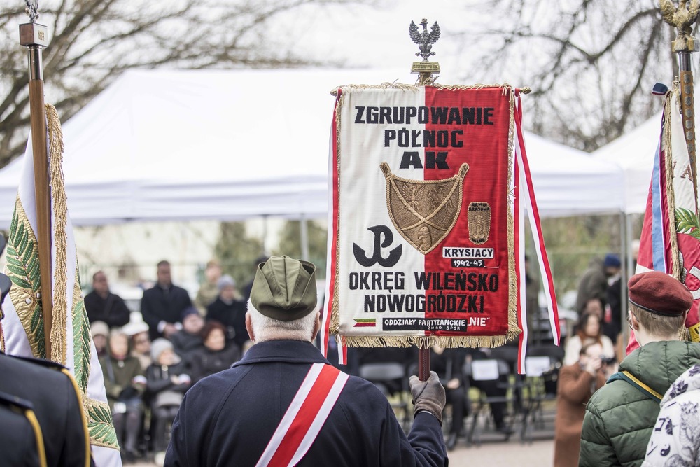 Obchody 80. rocznicy porwania przywódców Polskiego Państwa Podziemnego – Pruszków, 27 marca 2025. Fot. Katarzyna Adamów (AIPN)