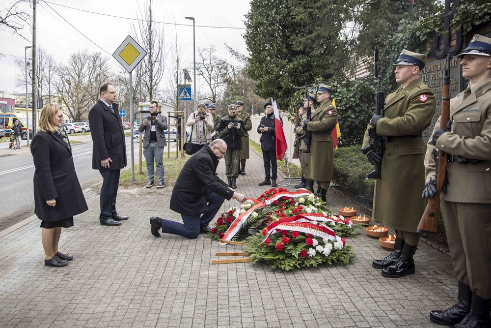 Obchody 80. rocznicy porwania przywódców Polskiego Państwa Podziemnego – Pruszków, 27 marca 2025. Fot. Katarzyna Adamów (AIPN)