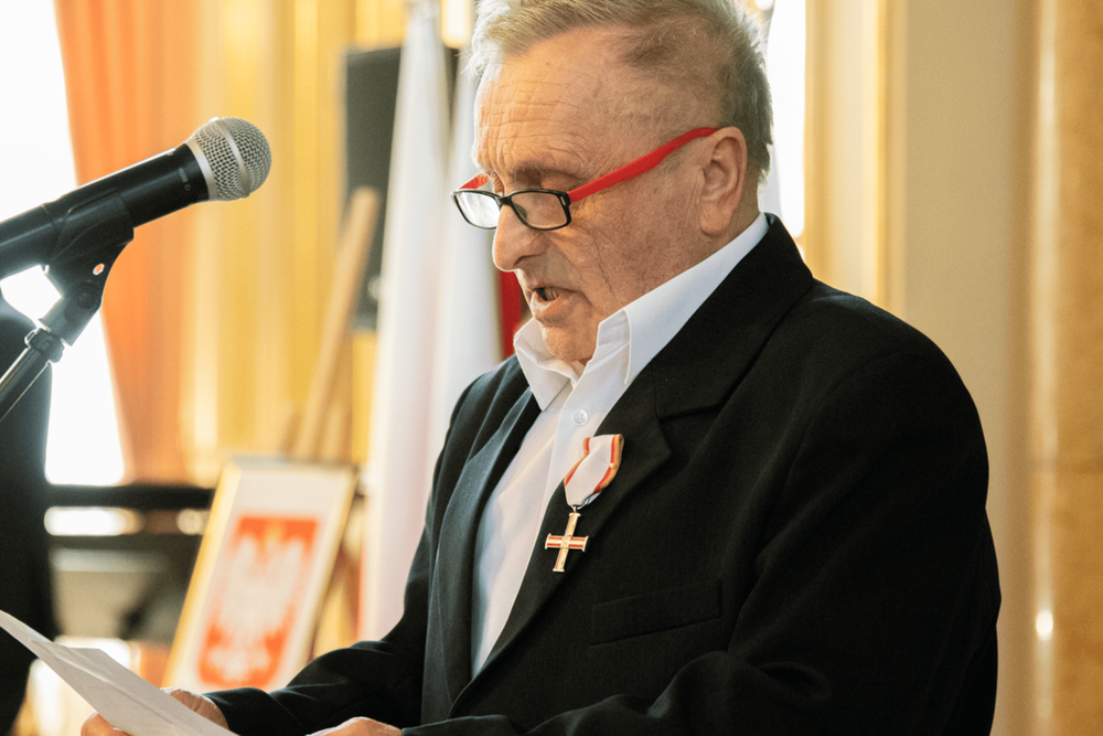 Uroczystość wręczenia Krzyży Wolności i Solidarności – Łódź, 28 marca 2025. Fot. Kornelia Zaborska (IPN)