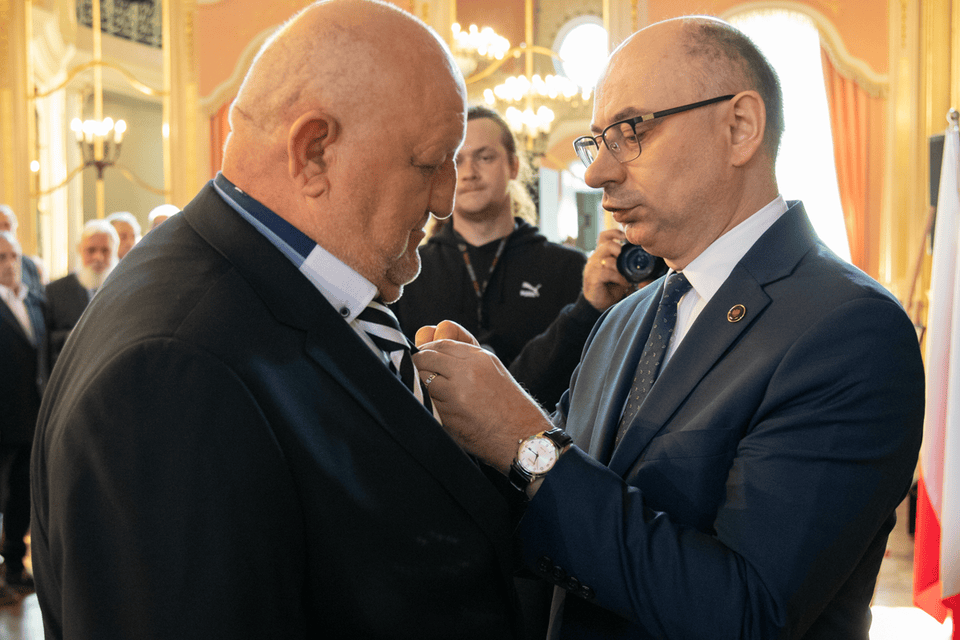 Uroczystość wręczenia Krzyży Wolności i Solidarności – Łódź, 28 marca 2025. Fot. Kornelia Zaborska (IPN)