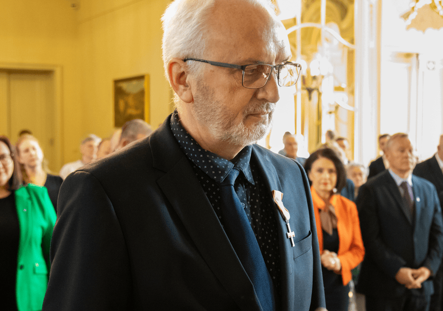 Uroczystość wręczenia Krzyży Wolności i Solidarności – Łódź, 28 marca 2025. Fot. Kornelia Zaborska (IPN)