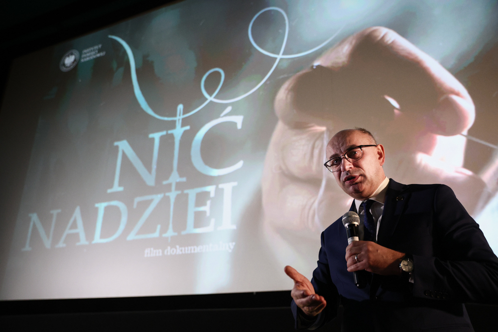 Premierowy pokaz filmu IPN „Nić nadziei” – Warszawa, 28 marca 2025. Fot. Sławomir Kasper (IPN)