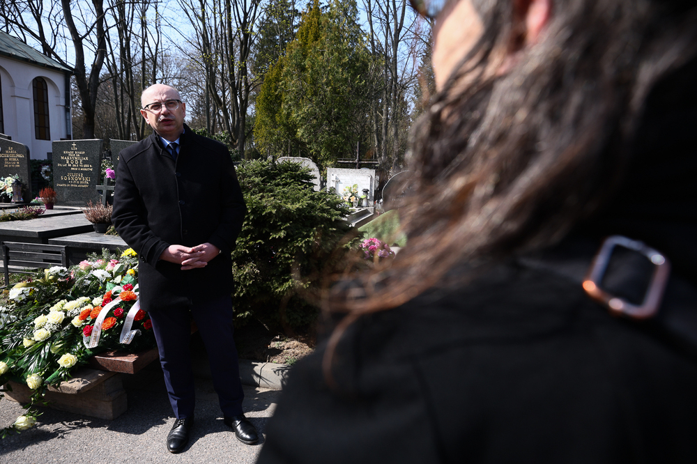 Pożegnaliśmy Jadwigę Gawrych uhonorowaną Medalem Sprawiedliwi wśród Narodów Świata – Warszawa, 1 kwietnia 2025. Fot. Sławek Kasper (IPN)