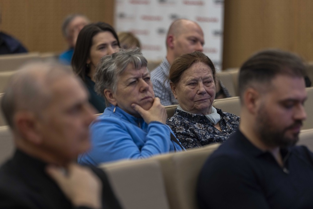 Uroczysty finisaż wystawy „Droga i dziedzictwo. Dzieje rodziny Moszoro /Camino y Legado. Historia de la familia Moszoro” – Warszawa, 1 kwietnia 2025. Fot. Katarzyna Adamów (IPN)