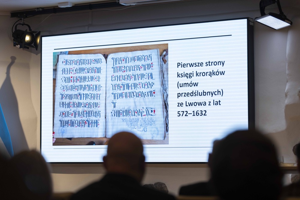 Uroczysty finisaż wystawy „Droga i dziedzictwo. Dzieje rodziny Moszoro /Camino y Legado. Historia de la familia Moszoro” – Warszawa, 1 kwietnia 2025. Fot. Katarzyna Adamów (IPN)