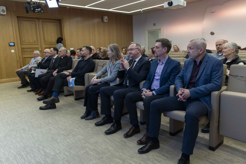 Uroczysty finisaż wystawy „Droga i dziedzictwo. Dzieje rodziny Moszoro /Camino y Legado. Historia de la familia Moszoro” – Warszawa, 1 kwietnia 2025. Fot. Katarzyna Adamów (IPN)