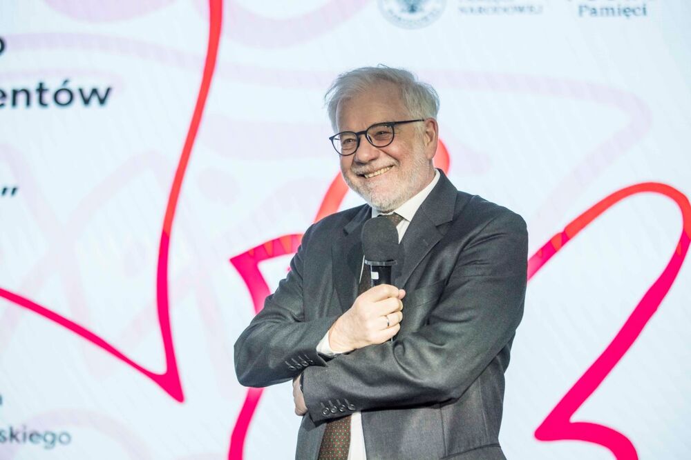 Dyskusja „Od Niezależnego Zrzeszenia Studentów do Ruchu »Wolność i Pokój«” – Warszawa, 2 kwietnia 2025. Fot. Katarzyna Adamów (IPN)