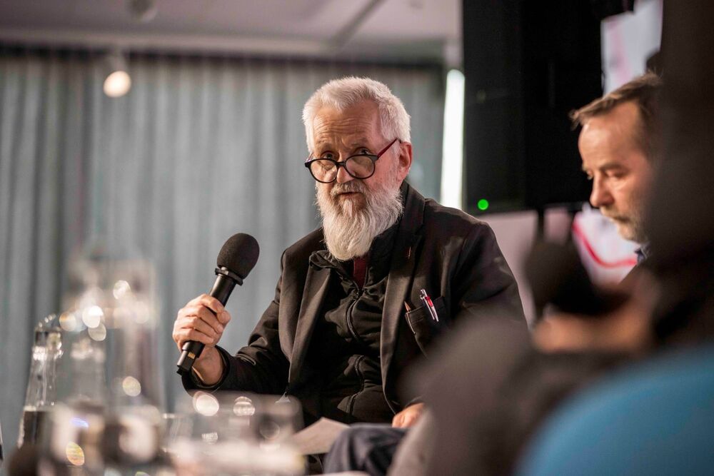 Dyskusja „Od Niezależnego Zrzeszenia Studentów do Ruchu »Wolność i Pokój«” – Warszawa, 2 kwietnia 2025. Fot. Katarzyna Adamów (IPN)