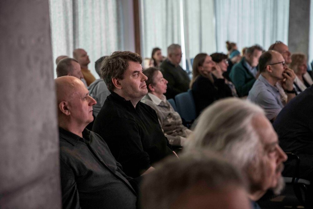 Dyskusja „Od Niezależnego Zrzeszenia Studentów do Ruchu »Wolność i Pokój«” – Warszawa, 2 kwietnia 2025. Fot. Katarzyna Adamów (IPN)