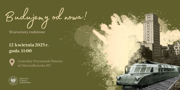 Warsztaty rodzinne „Budujemy od nowa!” – Warszawa, 12 kwietnia 2025