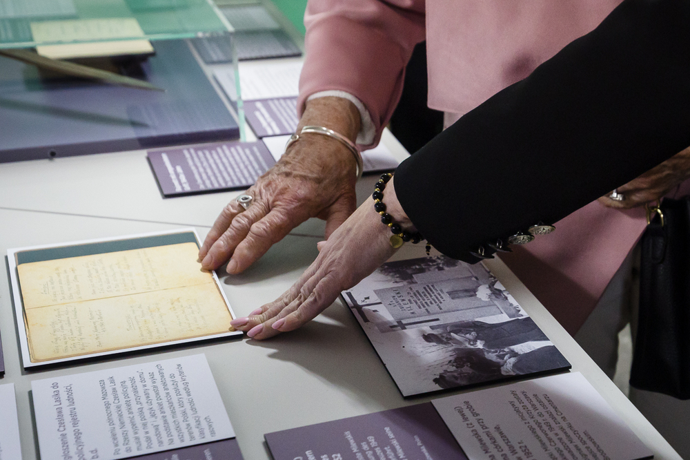 Prezentacja wystawy „Sąd Wojenny Rzeszy w latach 1936–1945. Narodowosocjalistyczne sądownictwo wojskowe i walka z ruchem oporu w Europie” – Warszawa, 9 kwietnia 2025. Fot. Sławek Kasper (IPN)