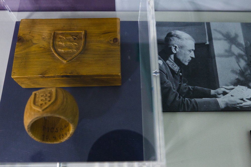 Prezentacja wystawy „Sąd Wojenny Rzeszy w latach 1936–1945. Narodowosocjalistyczne sądownictwo wojskowe i walka z ruchem oporu w Europie” – Warszawa, 9 kwietnia 2025. Fot. Sławek Kasper (IPN)