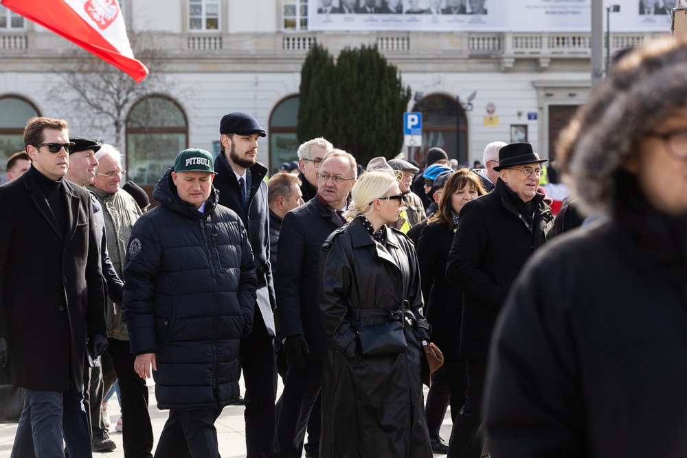 Uczciliśmy pamięć ofiar katastrofy smoleńskiej – Warszawa, 10 kwietnia 2025. Fot. Sławek Kasper (IPN)