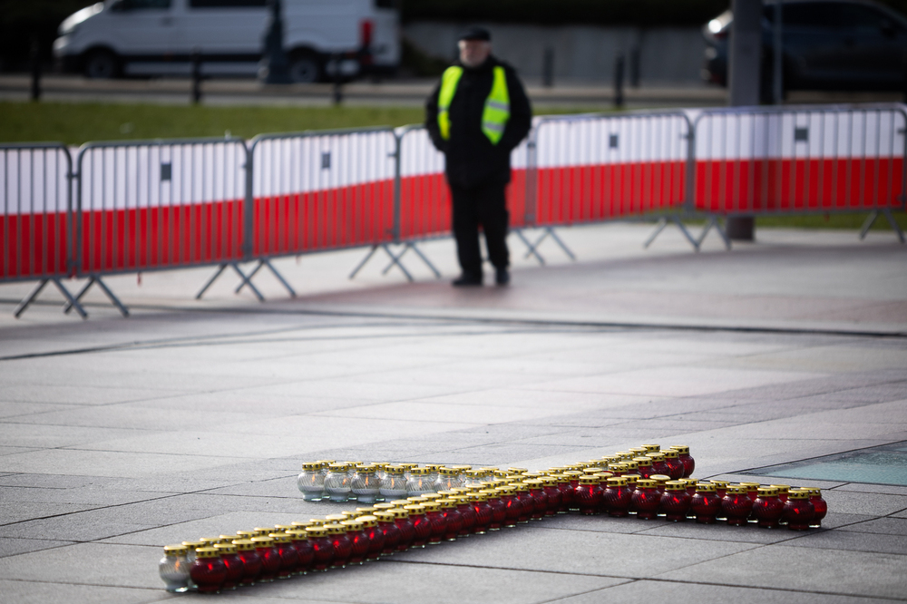 Uczciliśmy pamięć ofiar katastrofy smoleńskiej – Warszawa, 10 kwietnia 2025. Fot. Sławek Kasper (IPN)