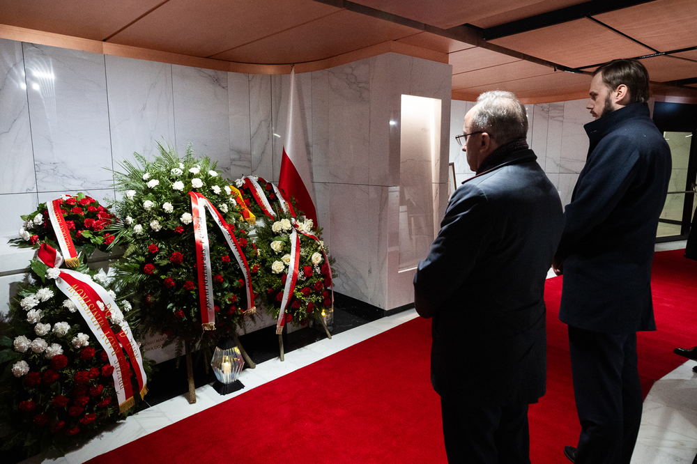 Uczciliśmy pamięć ofiar katastrofy smoleńskiej – Warszawa, 10 kwietnia 2025. Fot. Sławek Kasper (IPN)