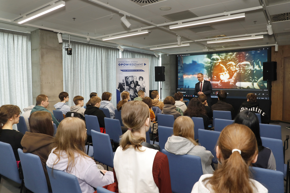 Warsztaty „Kino Dokumentu i Świadectwa” – Warszawa, 10 kwietnia 2025. Fot. Piotr Życieński (IPN)