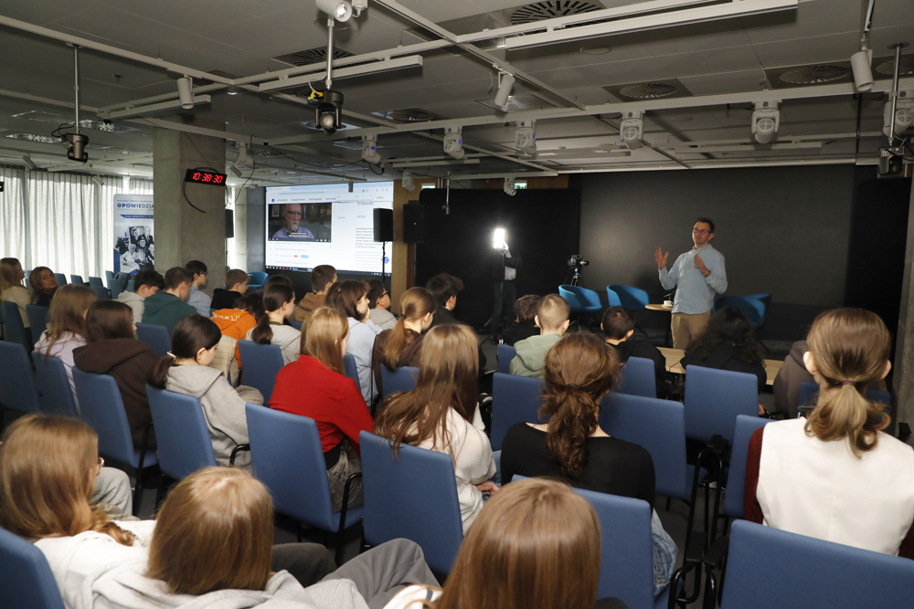 Warsztaty „Kino Dokumentu i Świadectwa” – Warszawa, 10 kwietnia 2025. Fot. Piotr Życieński (IPN)