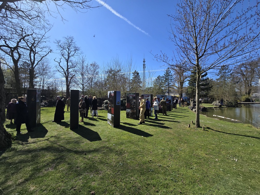 W Holandii otworzyliśmy wystawę„Szlaki nadziei. Odyseja wolności” – Emmen, 8 kwietnia 2025. Fot. IPN