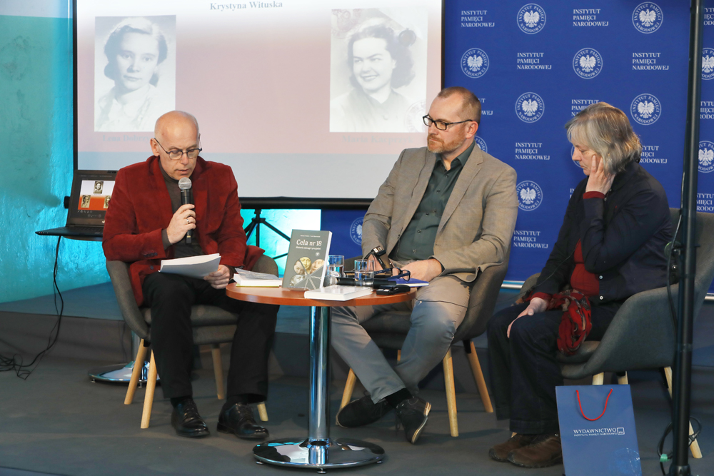 Promocja książki „Cela nr 18. Historia odwagi i przyjaźni” – Warszawa, 10 kwietnia 2025. Fot. Piotr Życieński