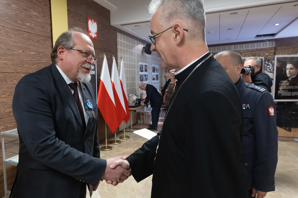 Uroczystości upamiętniające ofiary Zbrodni Katyńskiej – Warszawa, 12 kwietnia 2025. Fot. Sławek Kasper (IPN)