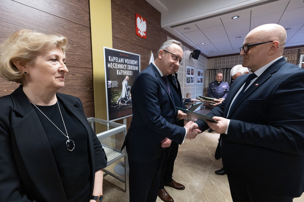 Uroczystości upamiętniające ofiary Zbrodni Katyńskiej – Warszawa, 12 kwietnia 2025. Fot. Sławek Kasper (IPN)