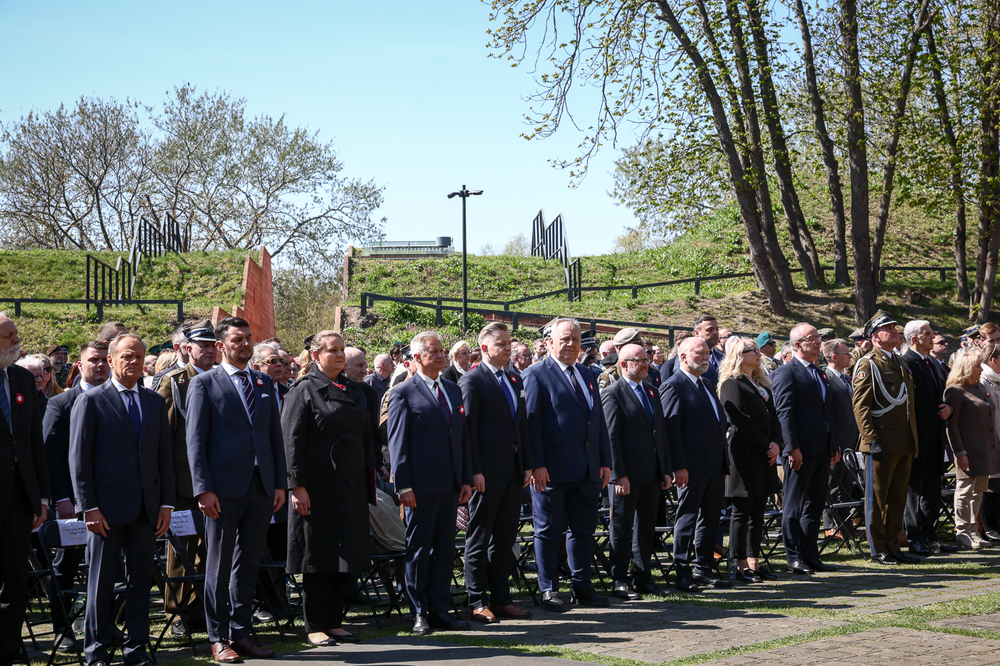 Obchody 85. rocznicy Zbrodni Katyńskiej – Warszawa, 13 kwietnia 2025. Fot. Sławek Kasper (IPN)