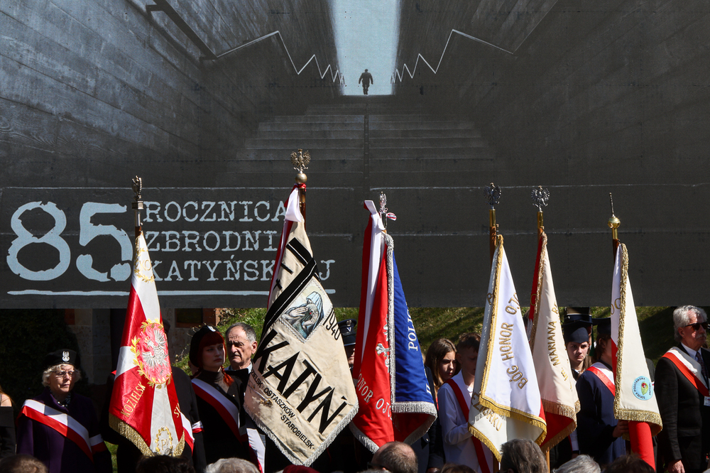 Obchody 85. rocznicy Zbrodni Katyńskiej – Warszawa, 13 kwietnia 2025. Fot. Sławek Kasper (IPN)