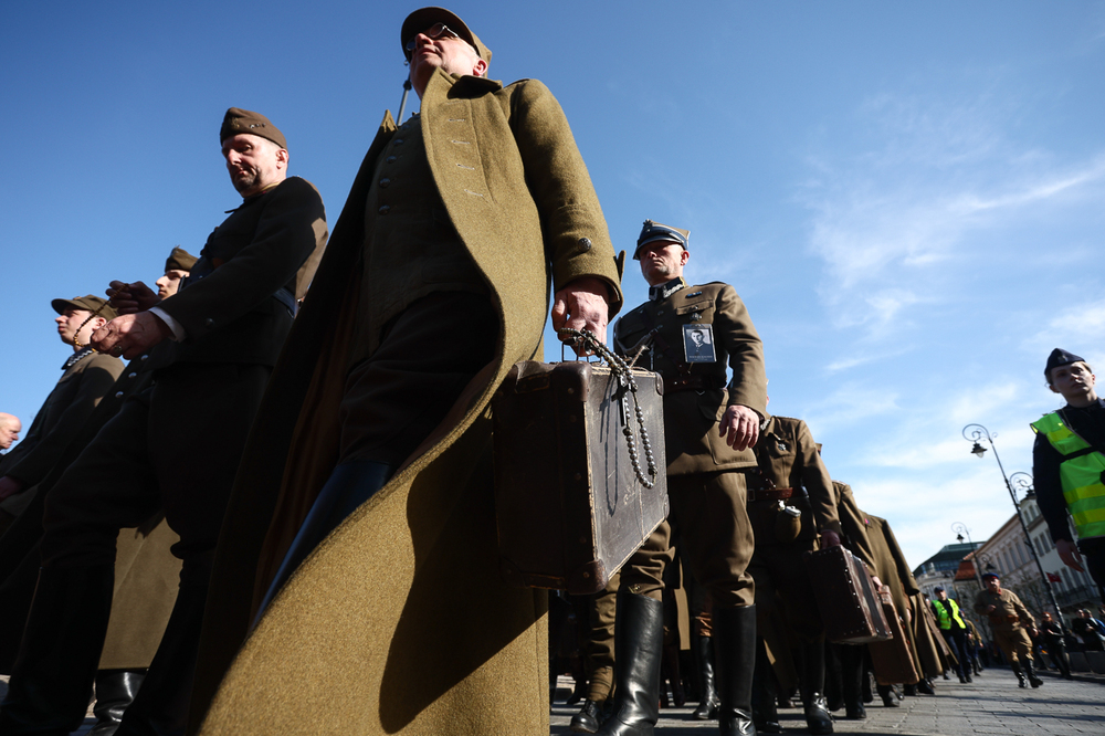 XVIII Katyński Marsz Cieni – Warszawa, 13 kwietnia 2025. Fot. Sławek Kasper (IPN)