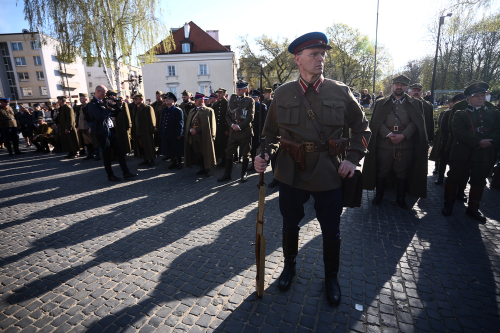 XVIII Katyński Marsz Cieni – Warszawa, 13 kwietnia 2025. Fot. Sławek Kasper (IPN)