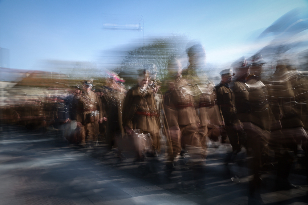 XVIII Katyński Marsz Cieni – Warszawa, 13 kwietnia 2025. Fot. Sławek Kasper (IPN)