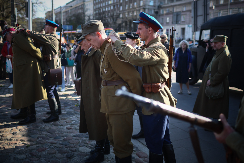 XVIII Katyński Marsz Cieni – Warszawa, 13 kwietnia 2025. Fot. Sławek Kasper (IPN)