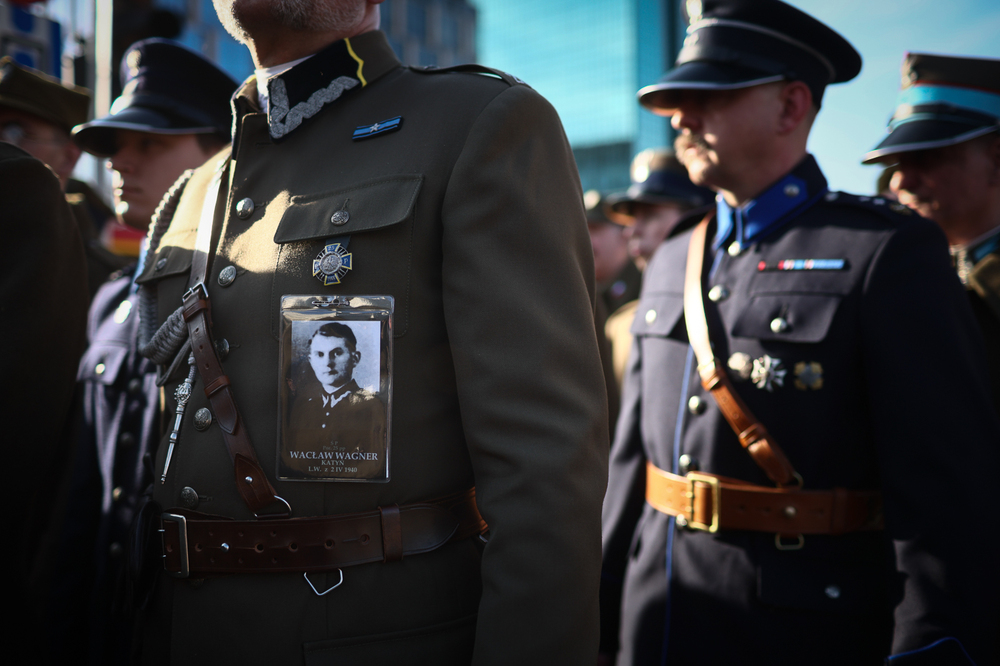 XVIII Katyński Marsz Cieni – Warszawa, 13 kwietnia 2025. Fot. Sławek Kasper (IPN)