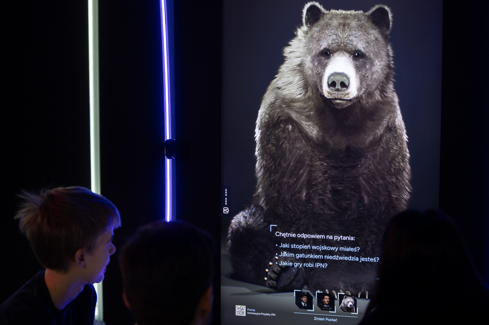 Najnowszy projekt edukacyjny Biura Nowych Technologii IPN „Cyfrowi Bohaterowie” – Warszawa, 14 kwietnia 2025. Fot. Sławek Kasper (IPN)