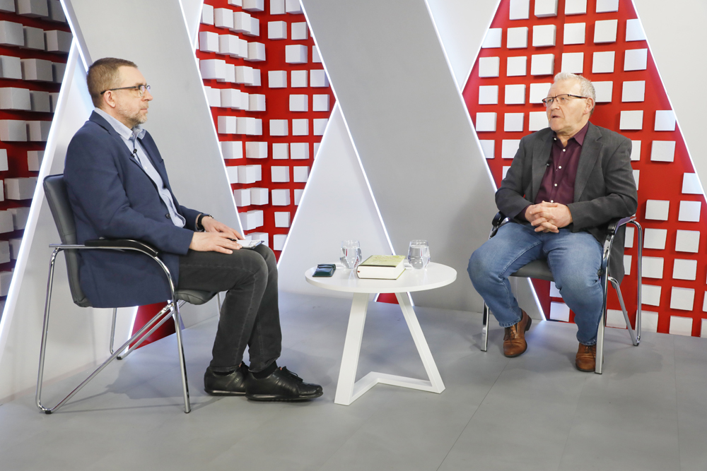 „Kulisy historii” odc. 212 „Dehumanizacja i eksperymenty medyczne” – 19 kwietnia 2025. Fot. Piotr Życieński (IPN)