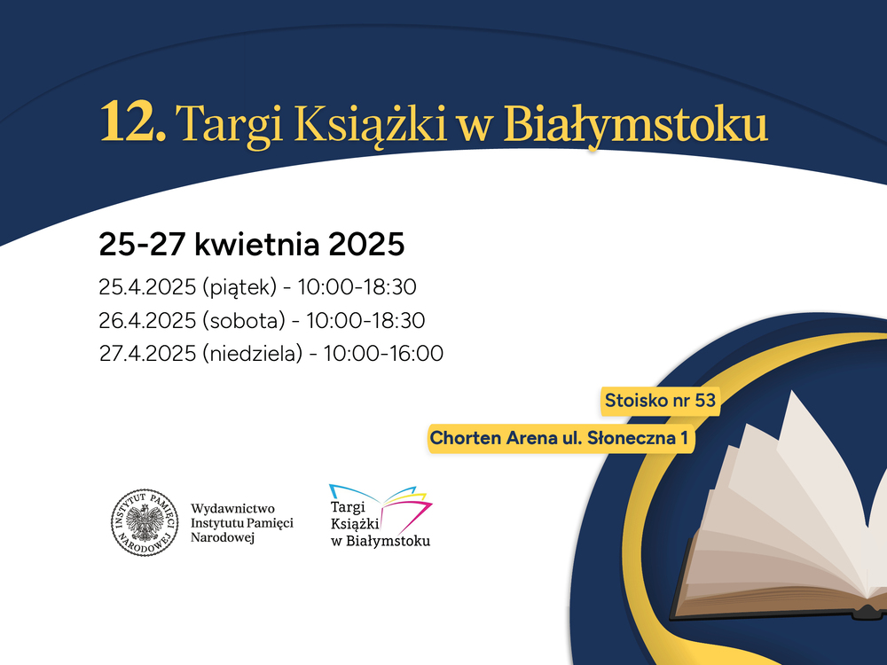12. Targi Książki w Białymstoku – 25–27 kwietnia 2025