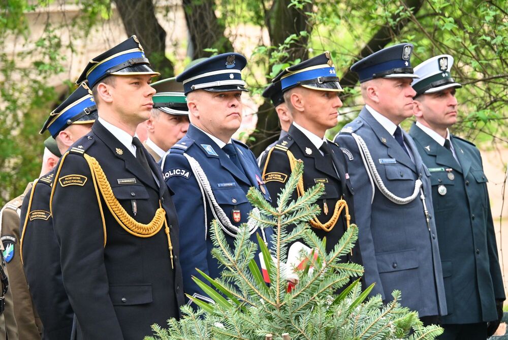 Uroczystość w związku z 80. rocznicą śmierci płk. Narcyza Wiatra „Zawojny” – Kraków, 22 kwietnia 2025. Fot. Janusz Ślęzak (IPN)