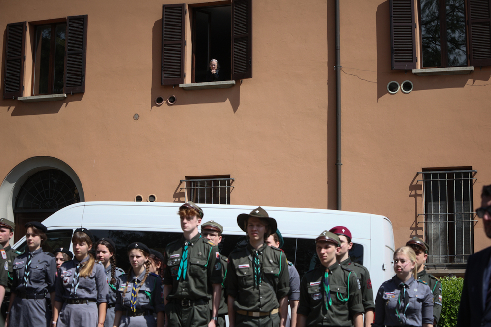 Delegacja IPN we Włoszech – 23 kwietnia 2025. Fot. Sławek Kasper (IPN)