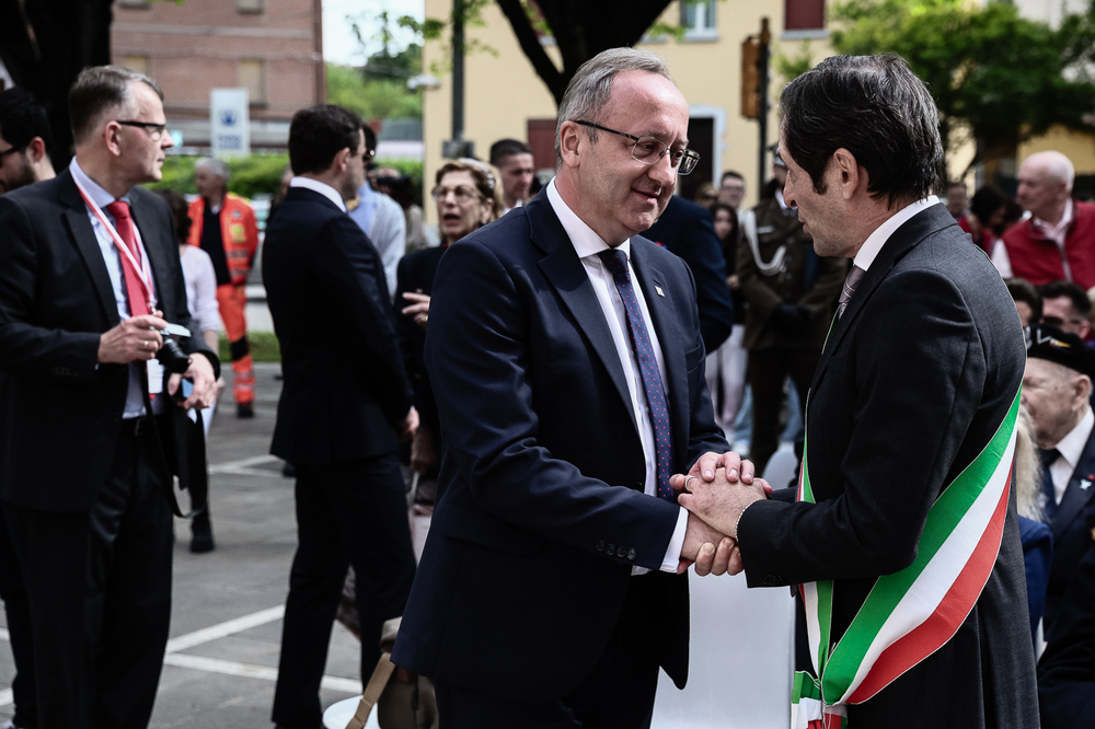 Delegacja IPN we Włoszech – 23 kwietnia 2025. Fot. Sławek Kasper (IPN)