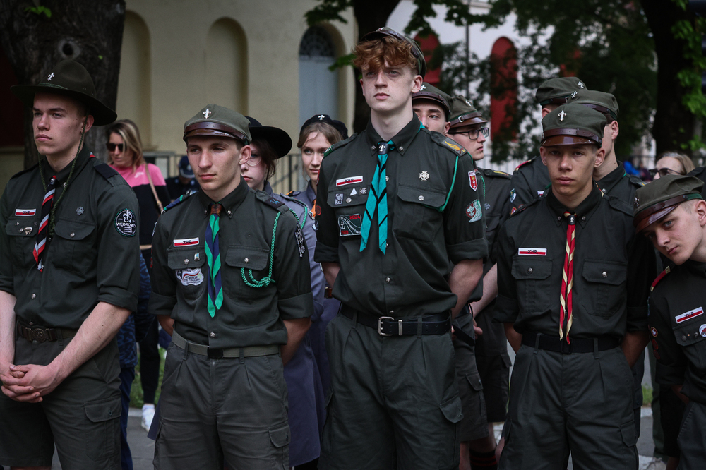 Delegacja IPN we Włoszech – 23 kwietnia 2025. Fot. Sławek Kasper (IPN)